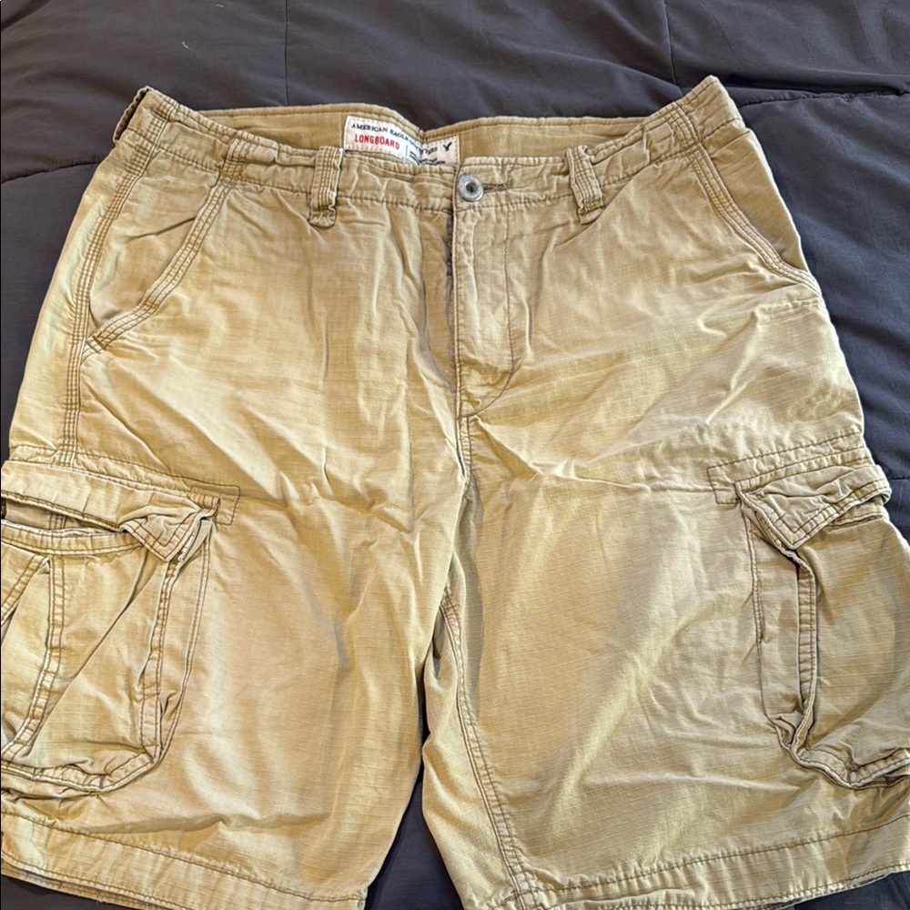 Mens  American eagle cargo shorts 36